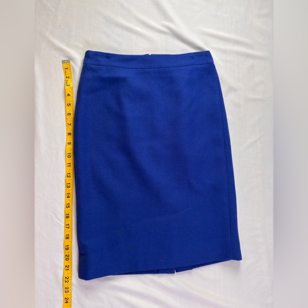 J. Crew Royal Blue Pencil Skirt
